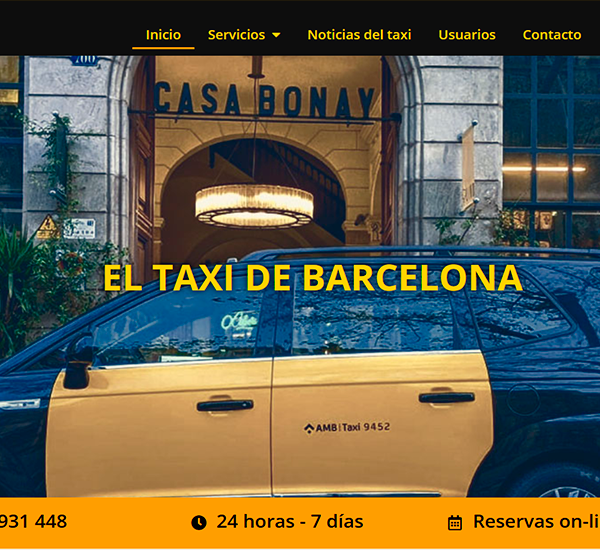 el taxi de barcelona web